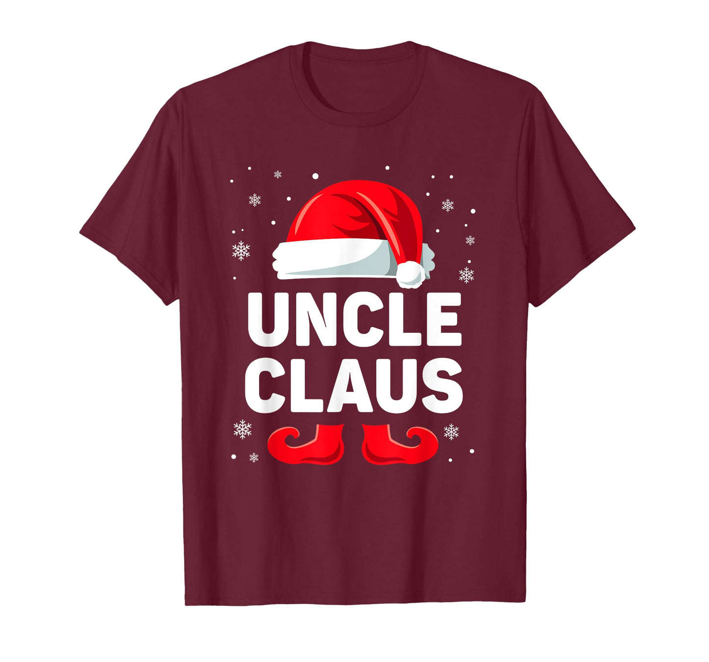 Uncle Claus Christmas Matching Family Group Funny Xmas T-Shirt