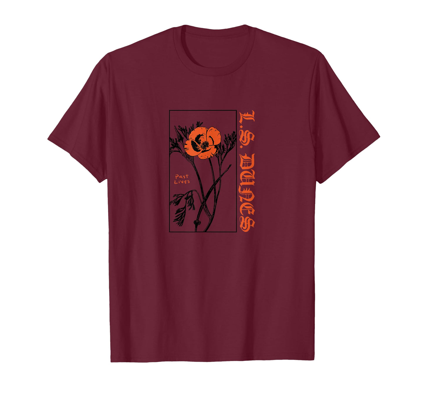 L.S. Dunes - Past Lives T-Shirt, Small, Black