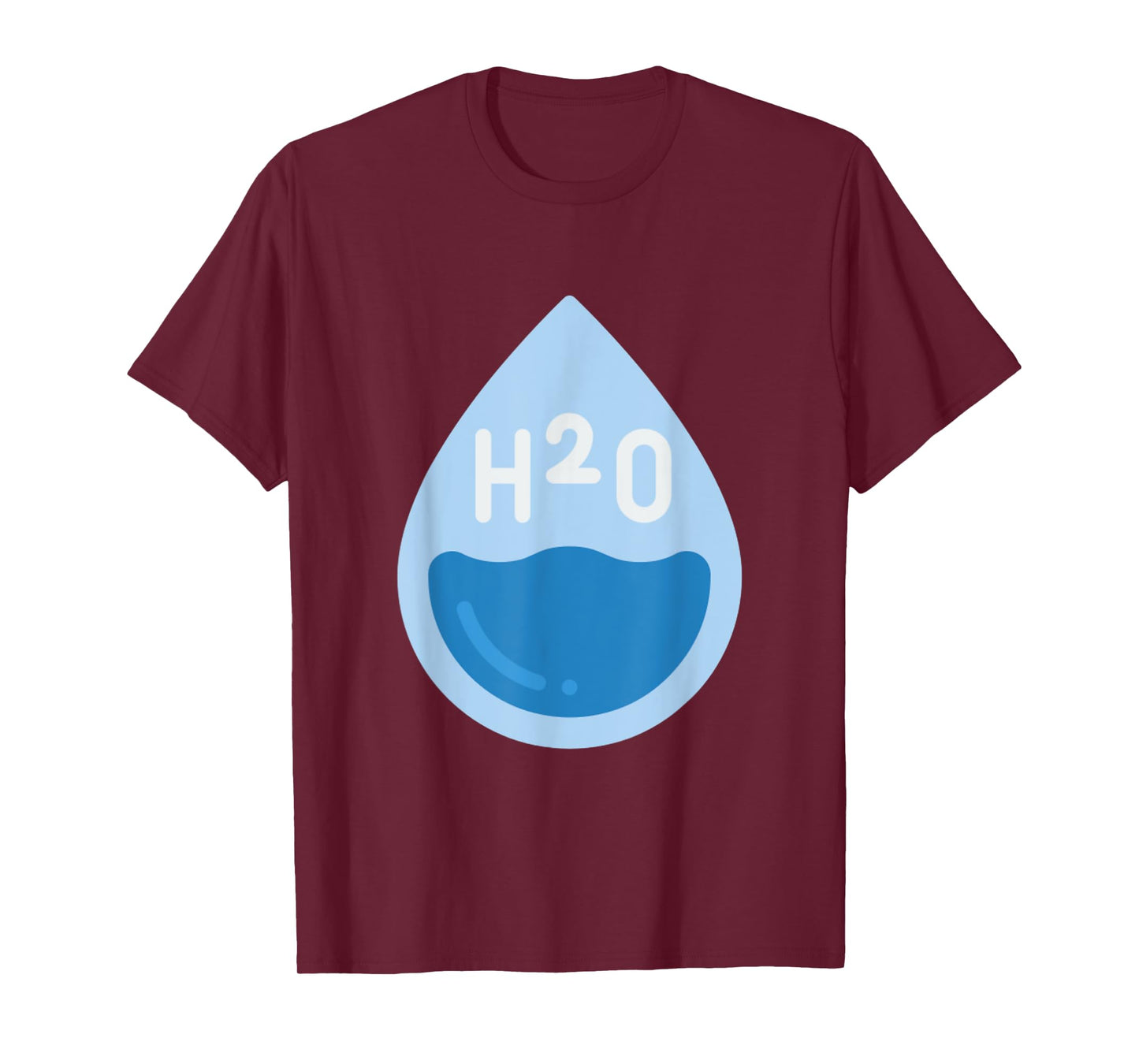 Water Droplet Waterdrop Raindrop Water Lover Hydration T-Shirt