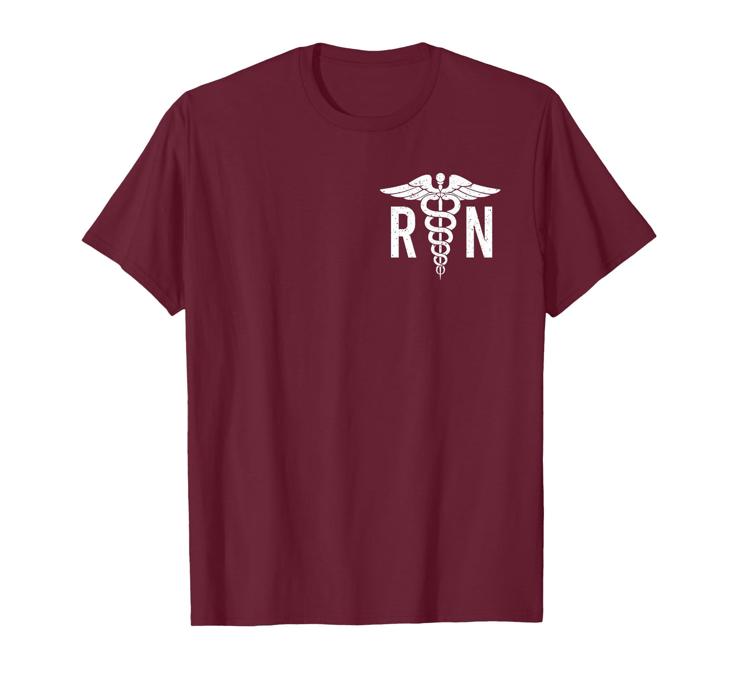 RN Nurse Shirt Registered Nurse Funny Nurse Day 2 Sided T-Shirt