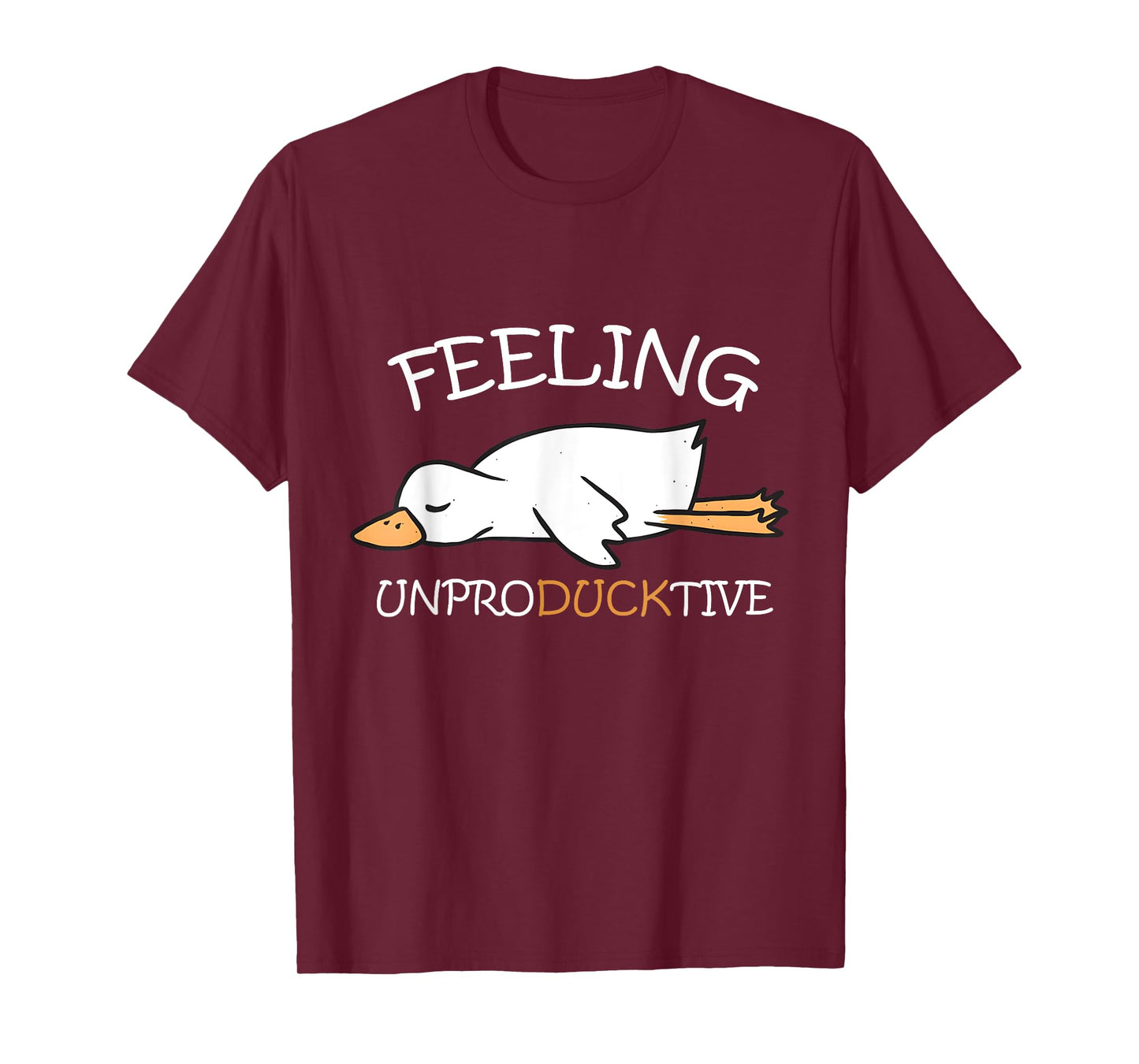 Feeling Unproductive Retro Design For Work And Life T-Shirt