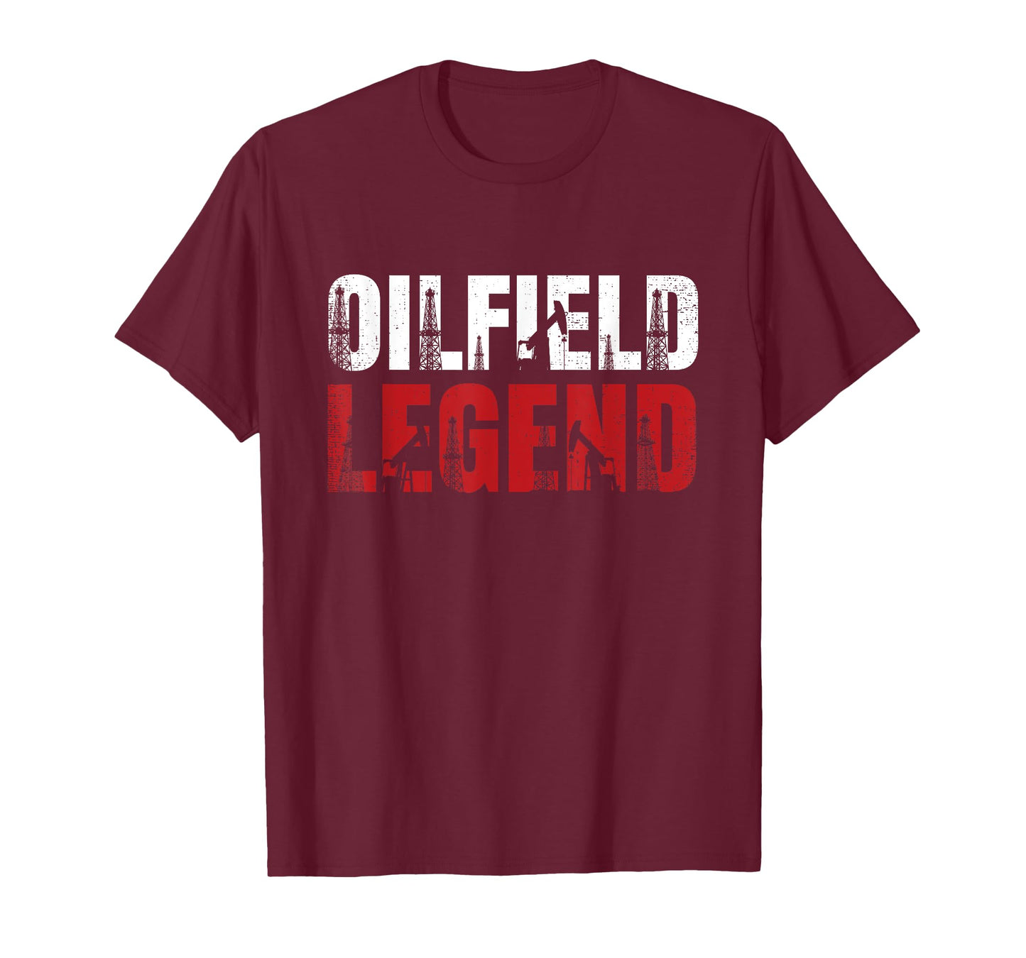 Oil Rig Oilfield Legend Oildrilling Oilfield Worker Oilman T-Shirt