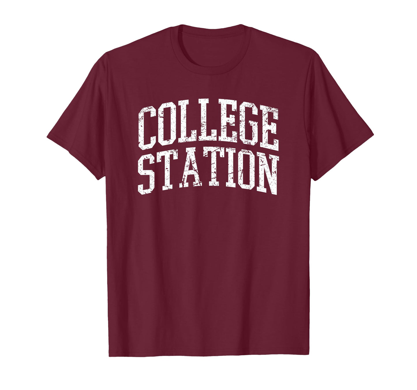 College Station TX- Throwback Design - Vintage Worn Classic T-Shirt