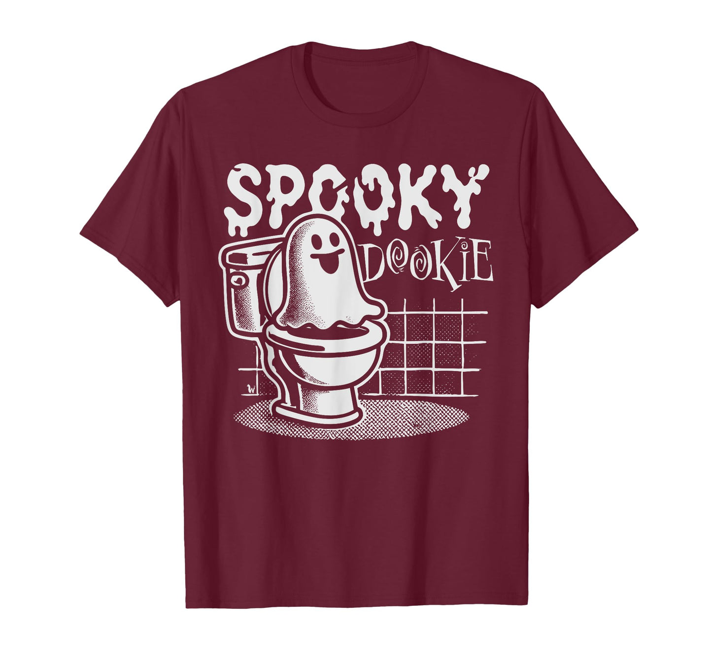 Spooky Dookie Halloween Funny For Men Women T-Shirt