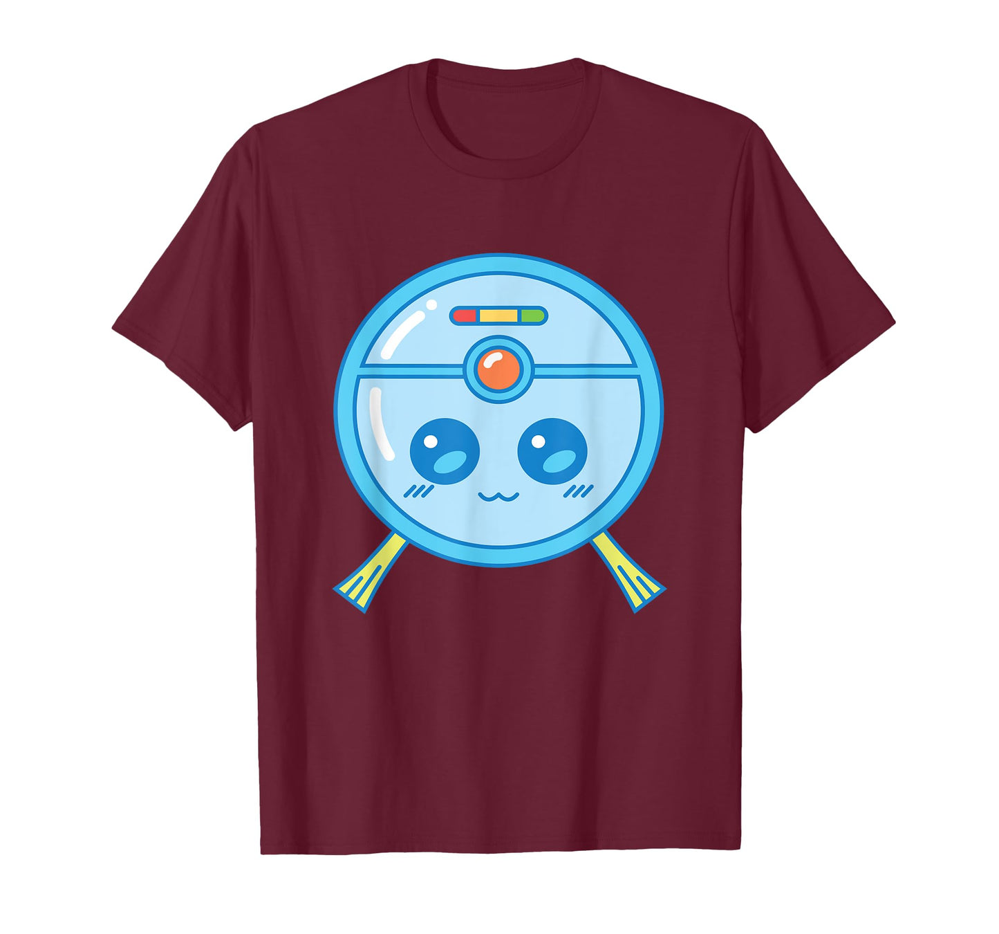 Cute Robot Vacuum Cleaner Cleaning Kawaii Kids T-Shirt