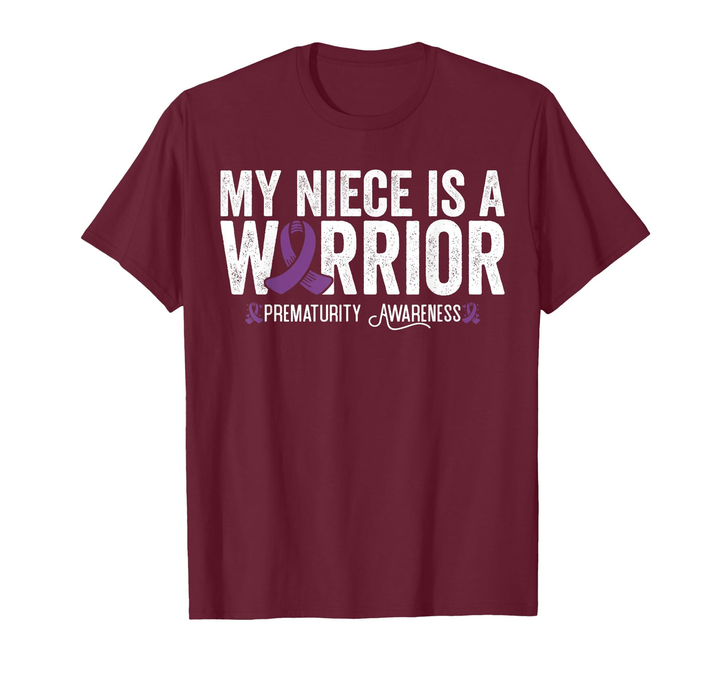 My Niece Is A Warrior NICU Prematurity Awareness T-Shirt