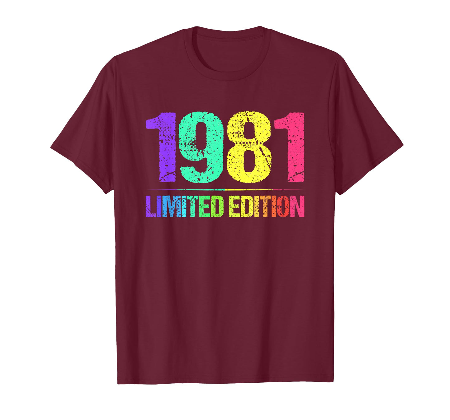 1981 Limited Edition Vintage 81s Retro Vintage T-Shirt