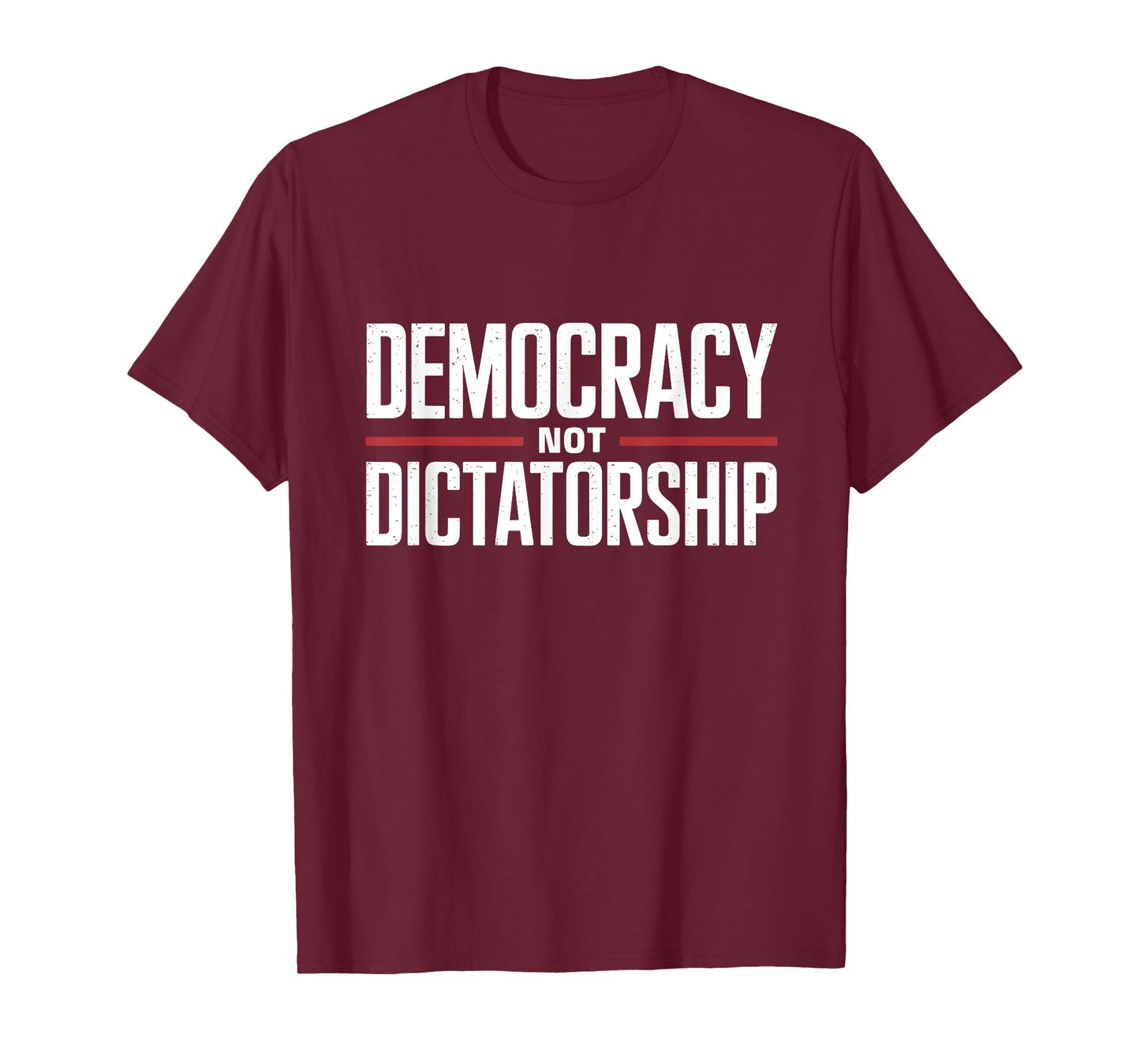 Democracy Not Dictatorship Bernie Sanders Quote T-Shirt