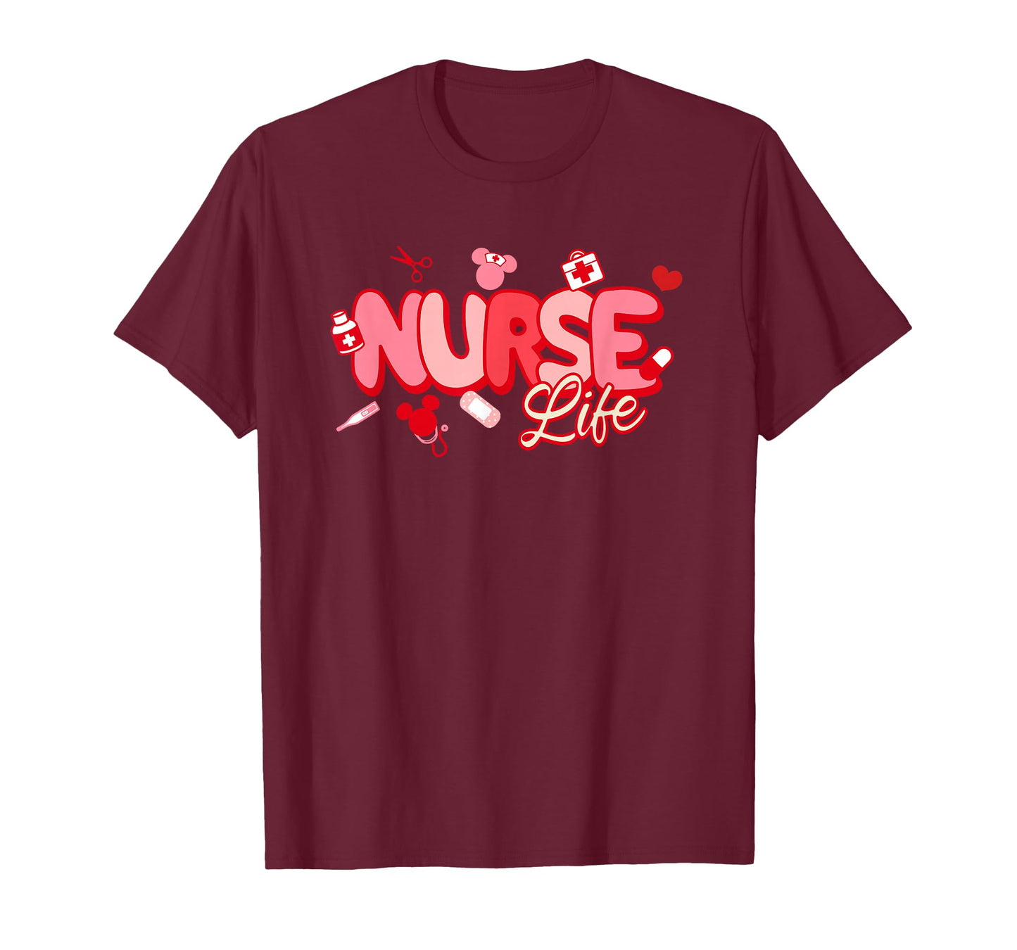 Disney Mickey And Friends Jobs And Roles Nurse Life T-Shirt