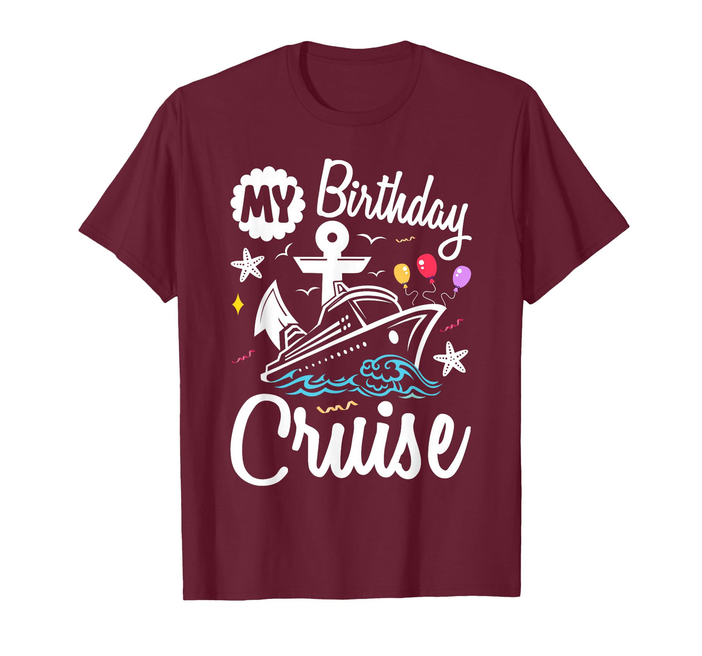 My Birthday Cruise 2025 Ship Vacation Trip Matching family T-Shirt