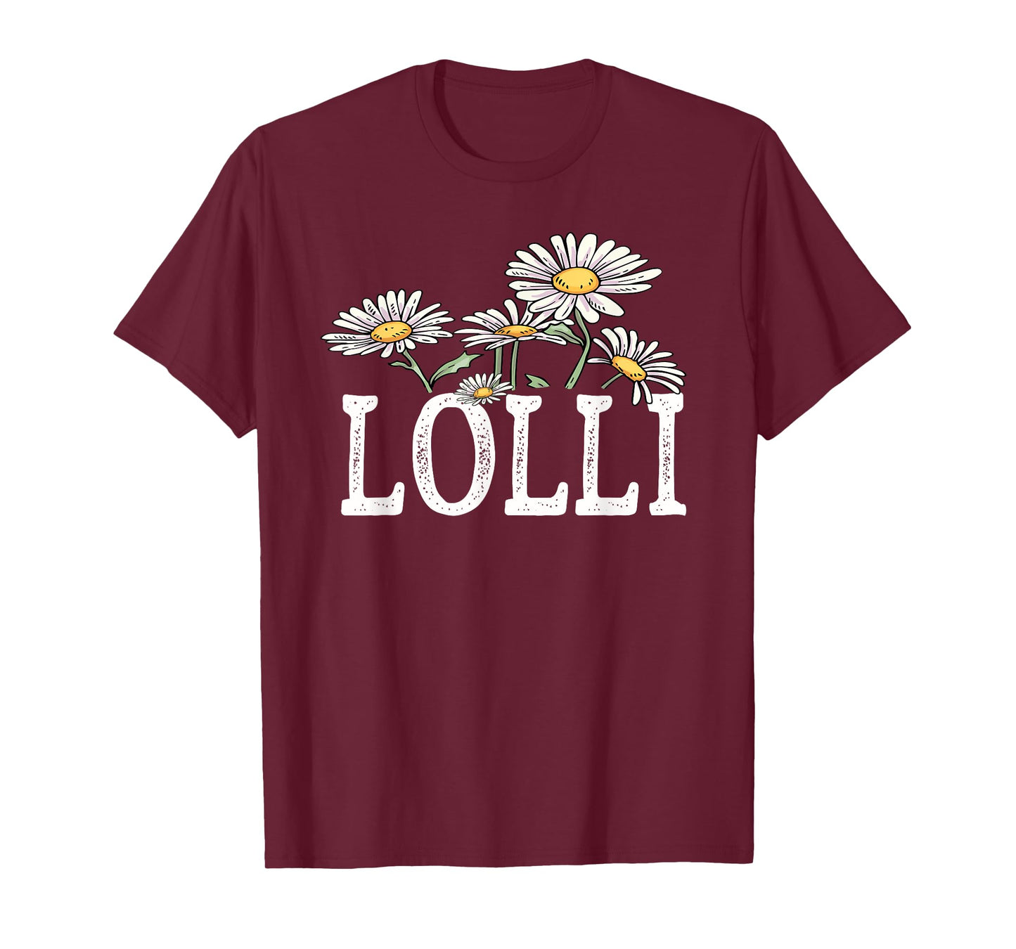 Lolli Floral Chamomile Design Mother's Day Gifts Lolli T-Shirt
