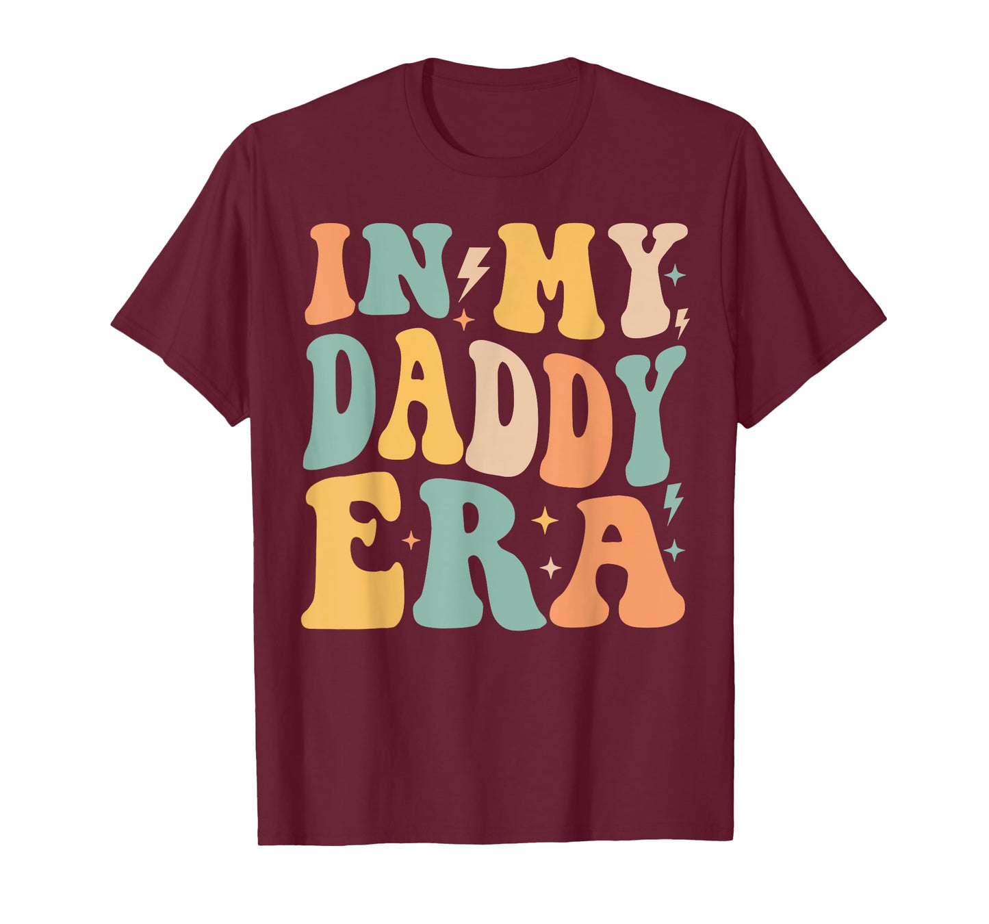 Retro Groovy In My Daddy Era Father's Day T-Shirt
