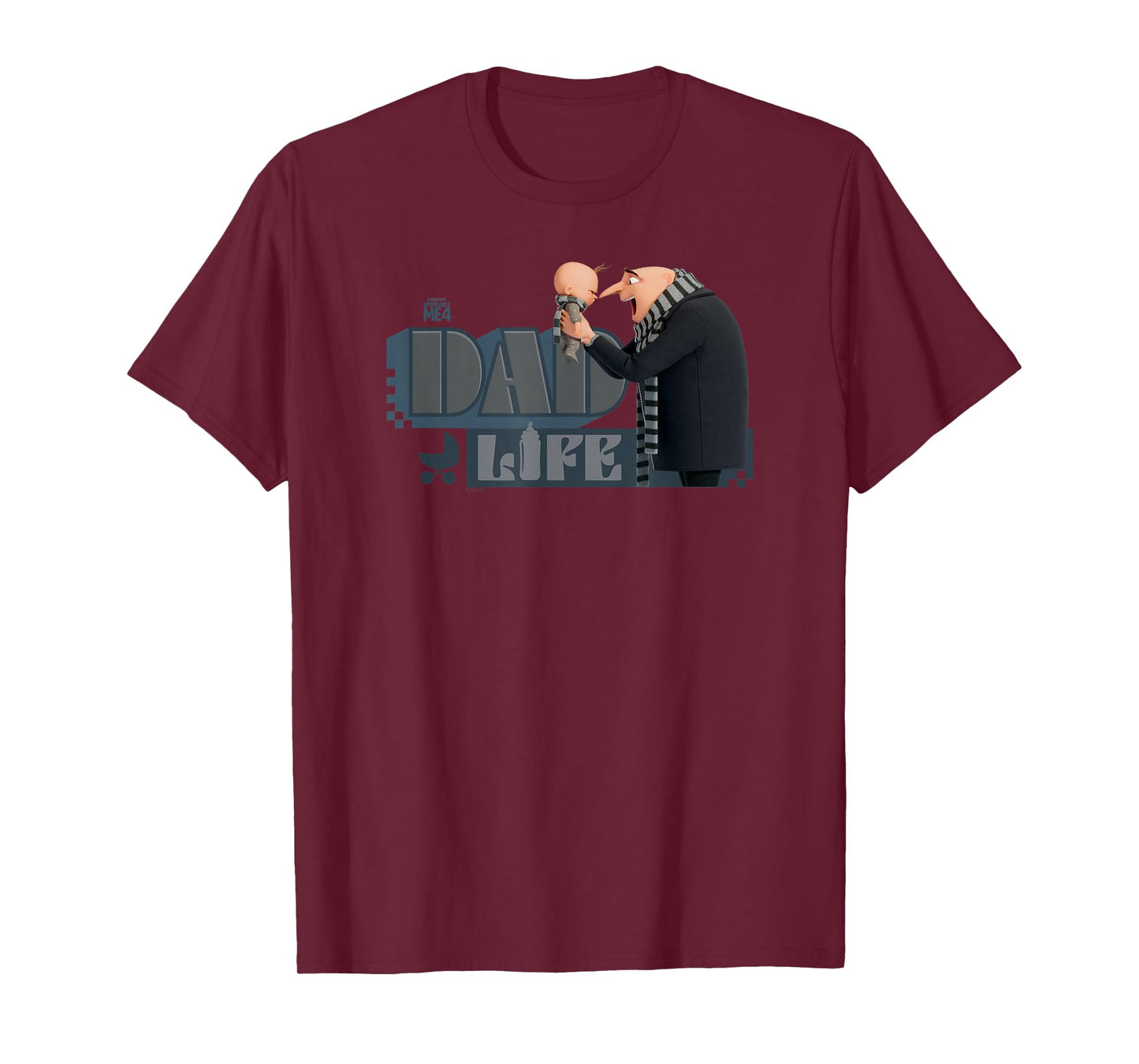 Minions Despicable Me 4 Gru Dad Life T-Shirt