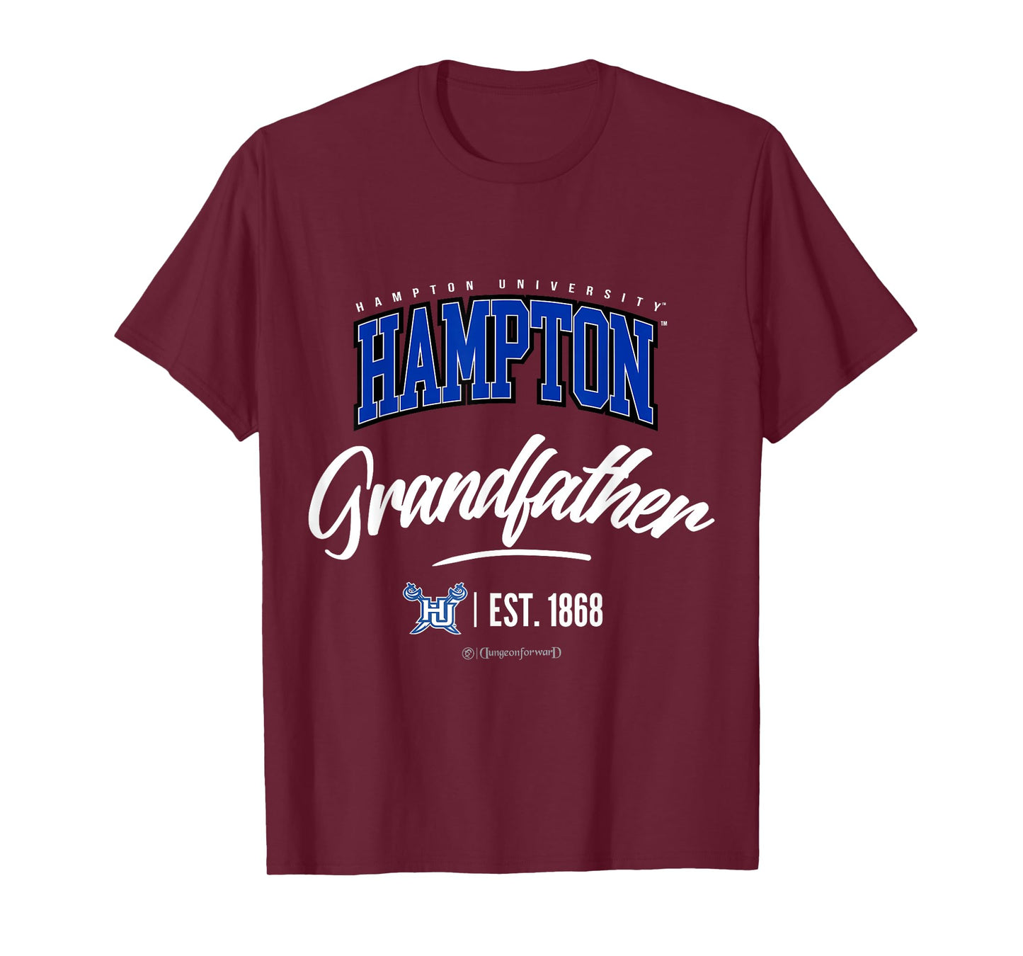 Hampton University - HU HBCU Grandfather T-Shirt