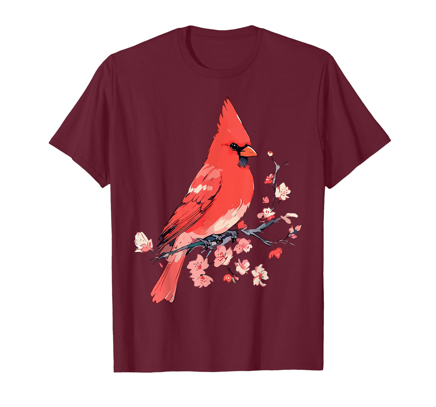 Cardinal bird. Nature's ruby. Beauty in red. T-Shirt