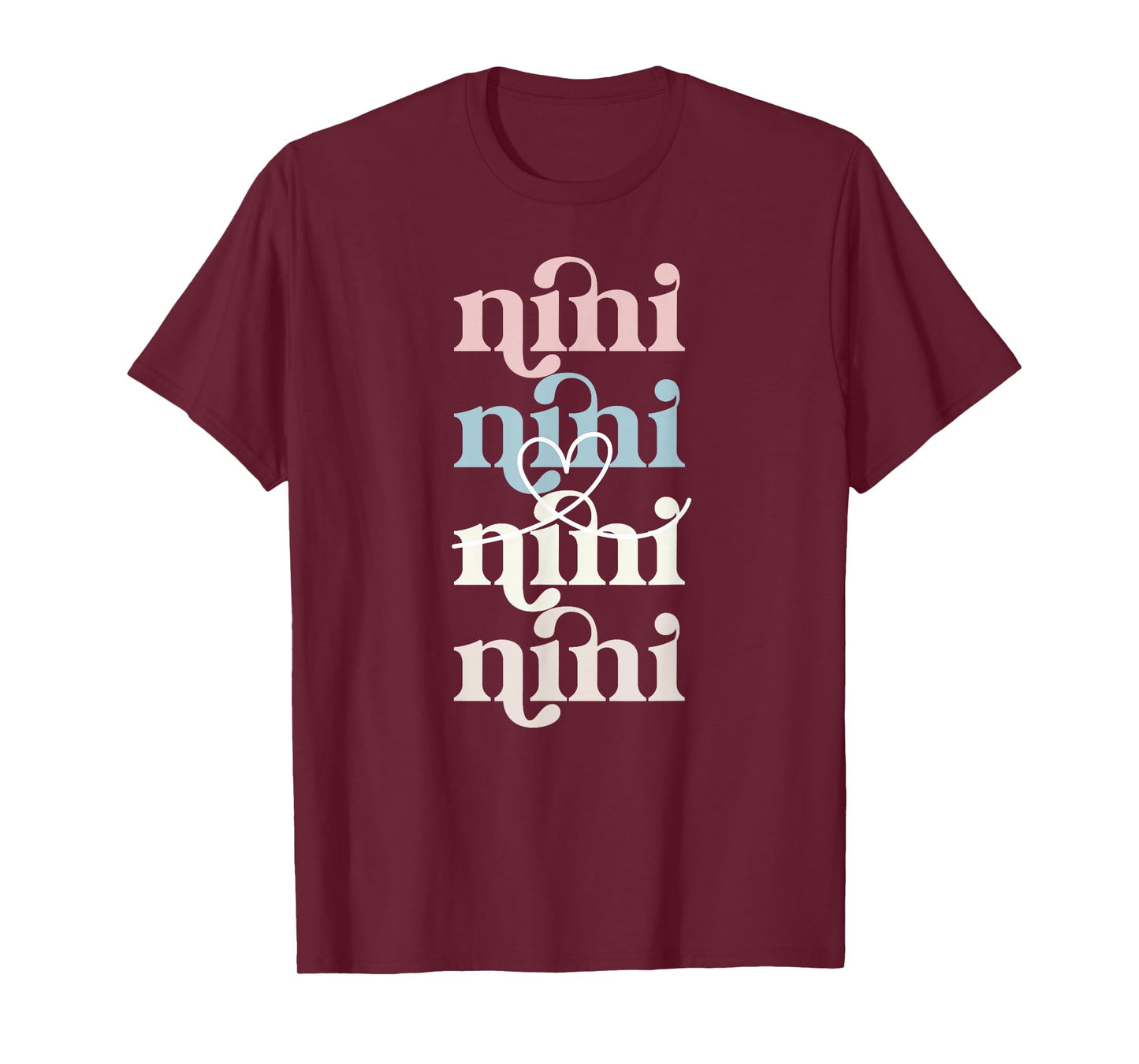 Nini Grandma Proud Nini Grandmother T-Shirt