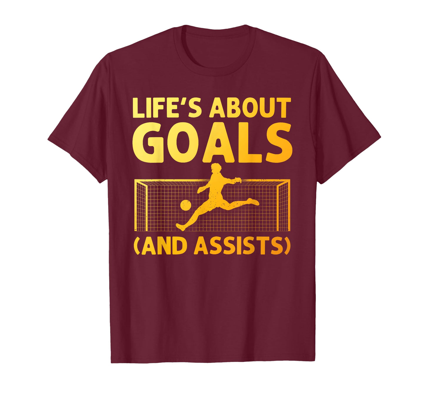 Funny Soccer Art for Boys Girls Men Women Gag Soccer Player T-Shirt