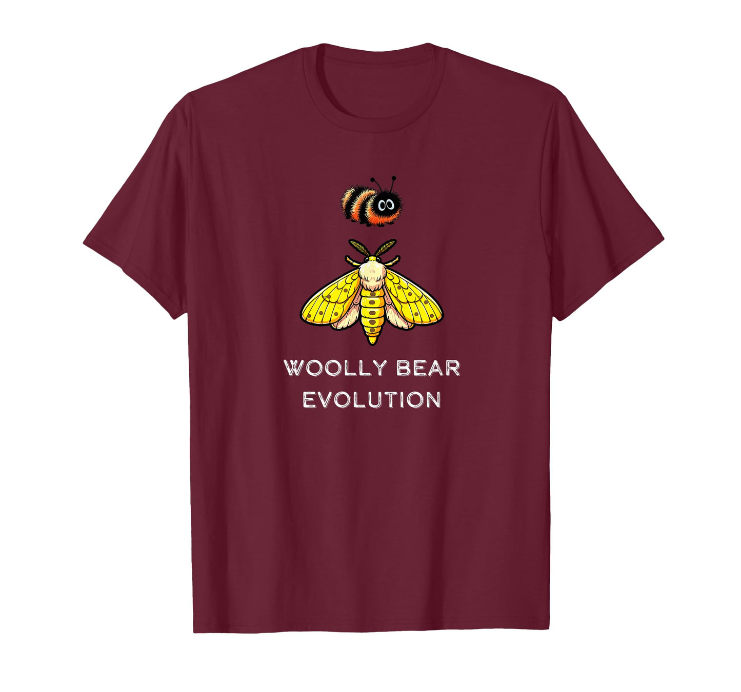 Woolly Bear Caterpillar Isabella Tiger Moth T-Shirt