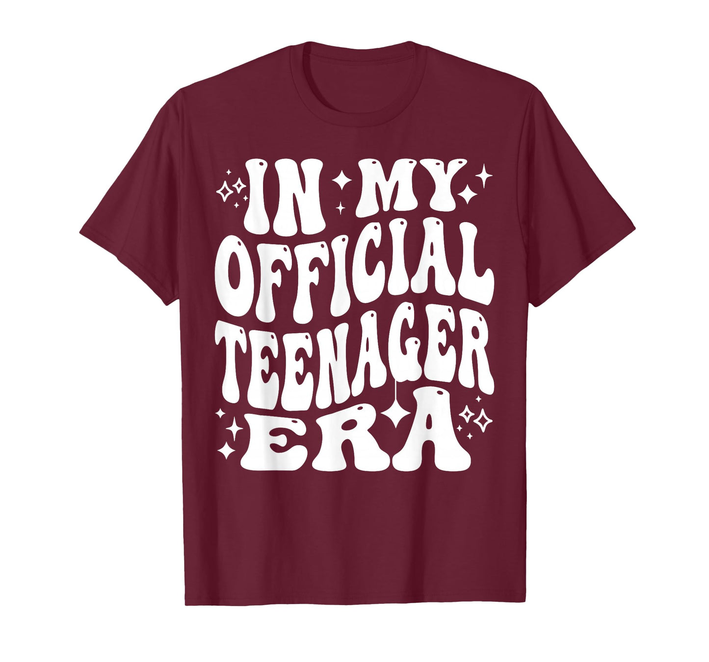 In My Official Teenager Era Funny 13th Birthday Life T-Shirt