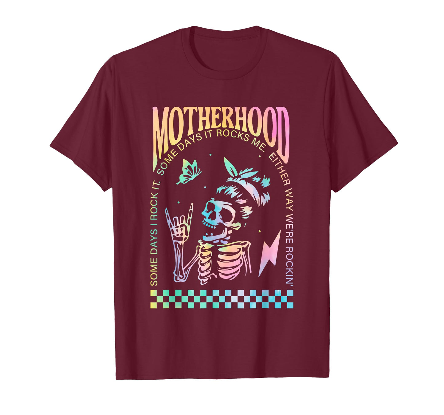 Rockin' Motherhood Tie Dye T-Shirt