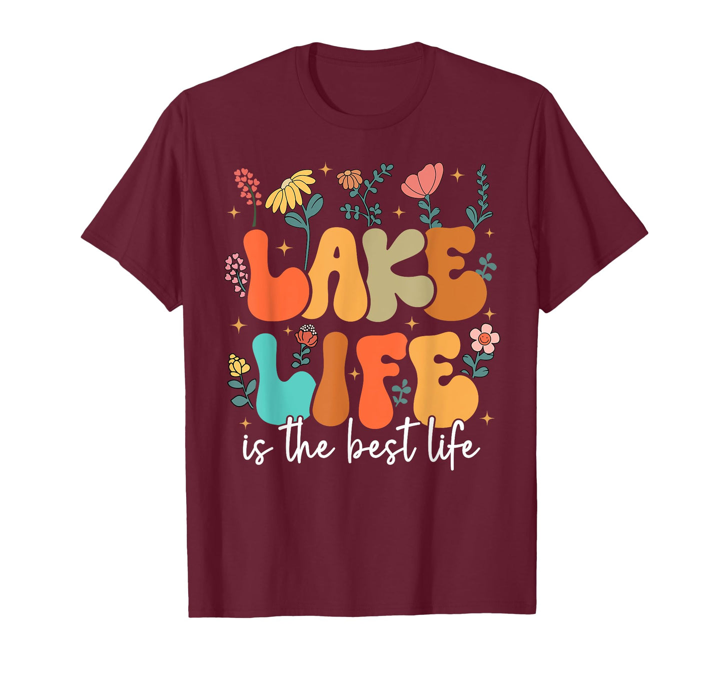 Lake Life Is The Best Life Lake Vibes Summer Vacation Men Women Girls Kids T-Shirt
