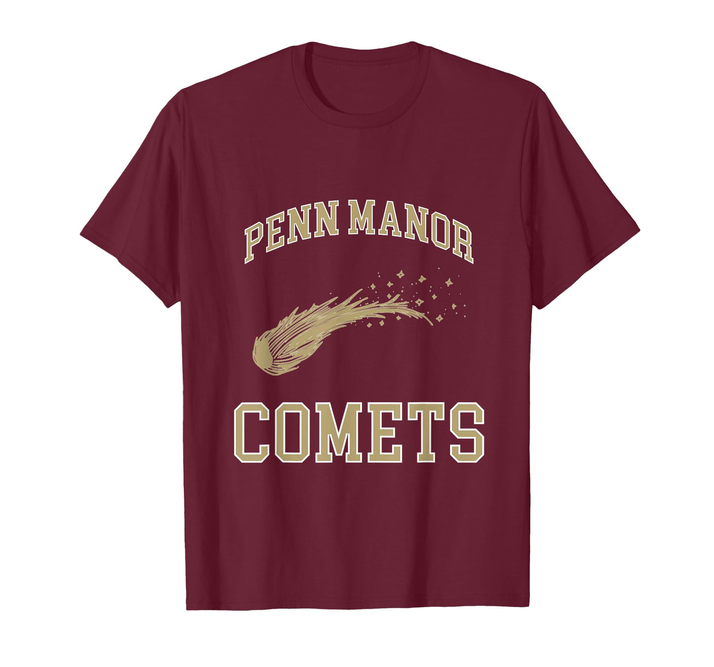 Penn Manor Comets Vintage High School Spirit Wear T-Shirt