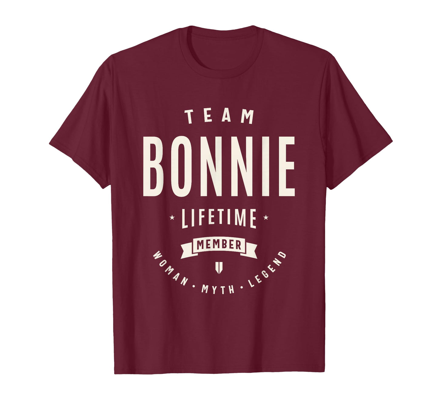 Team Bonnie Lifetime Member Funny Name Bonnie T-Shirt