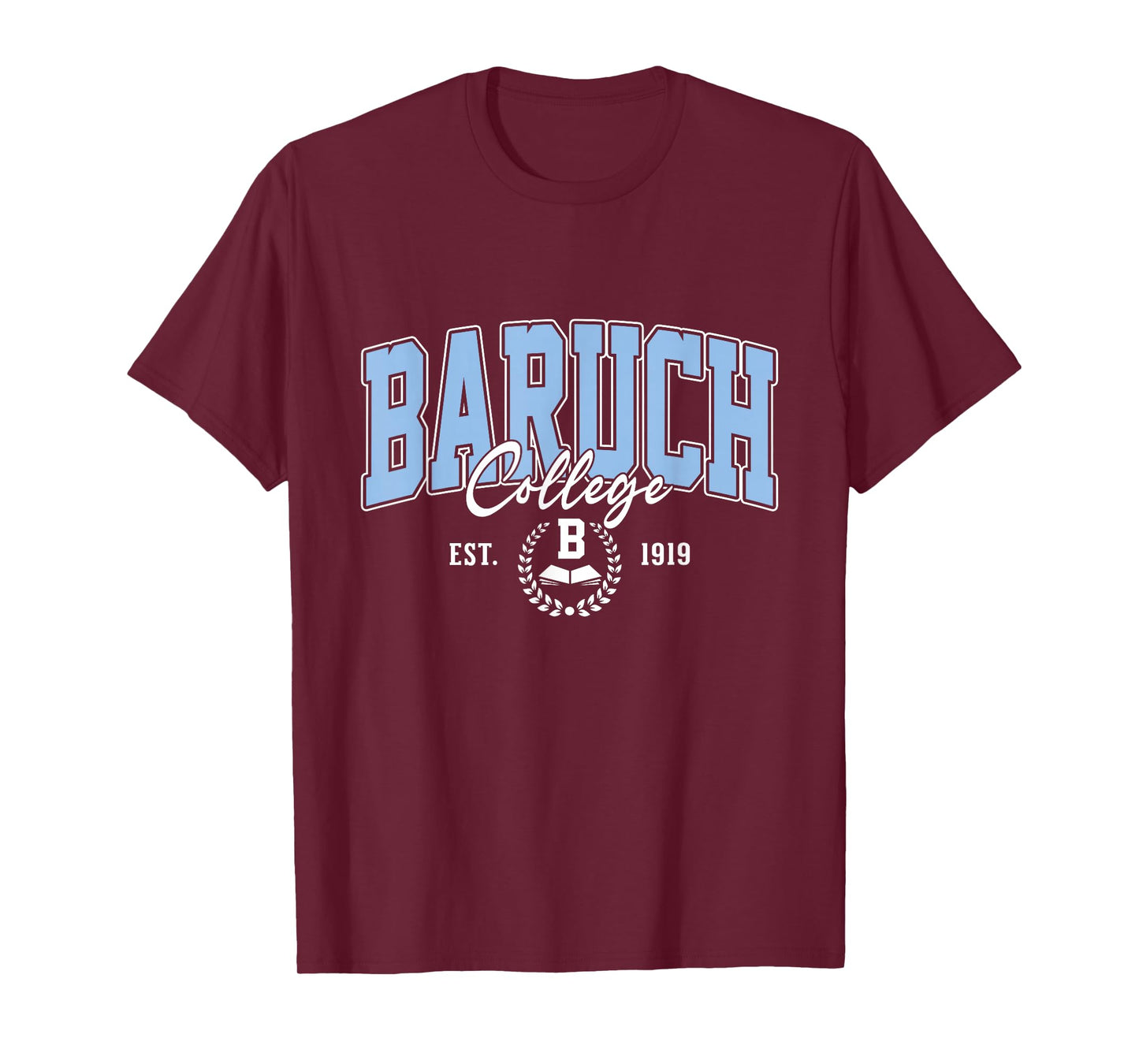 Men Women Baruch Arch Retro Athletic Sports Tee T-Shirt