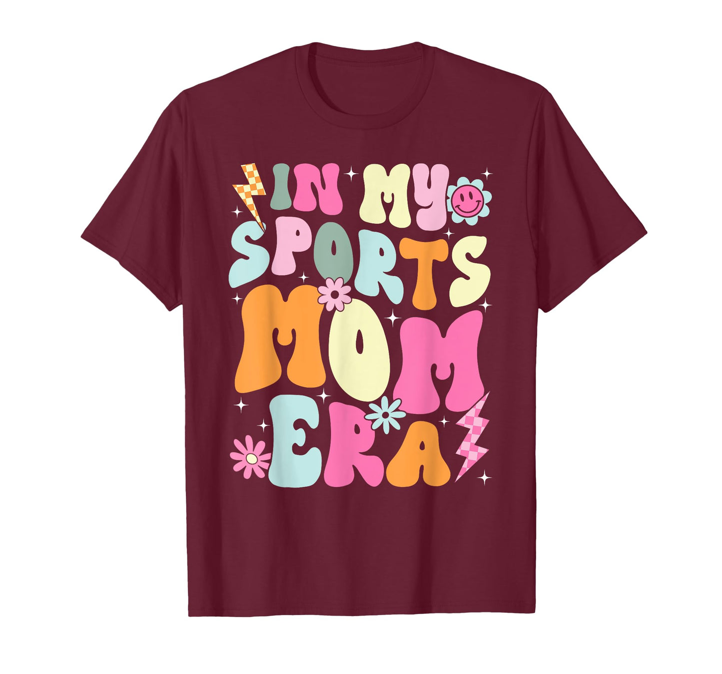 Sports Mom Era Sports Mom Life Kat In My Sports Mom Era Sports Mom Life Sports Lover Trendy T-Shirt