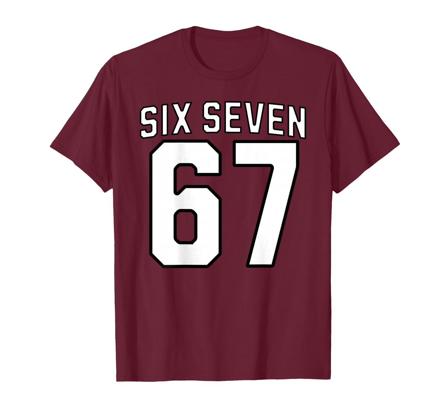 Six Seven Meme 67 Sports Jersey for Boys Girls Kids Teens T-Shirt