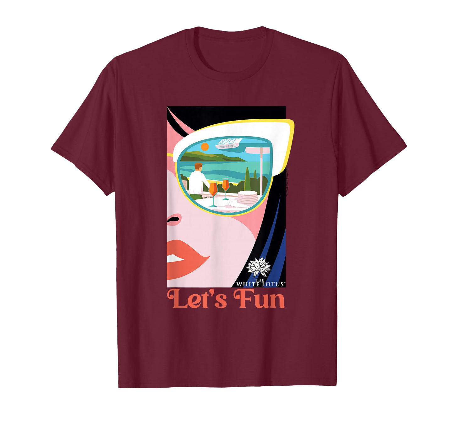 The White Lotus HBO Original Series Let's Fun T-Shirt