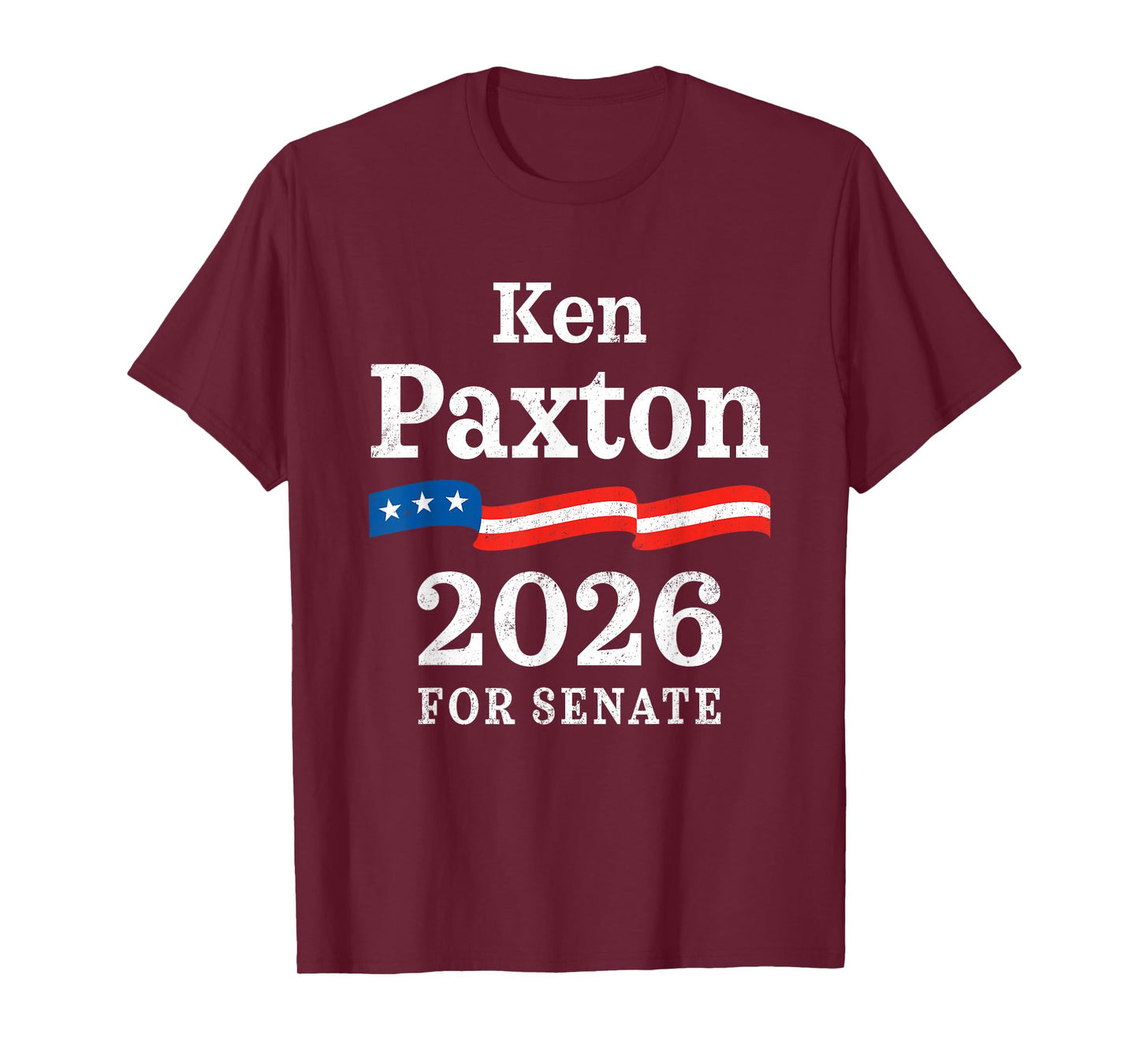 Ken Paxton 2026 For Senate Election Texas Republican T-Shirt