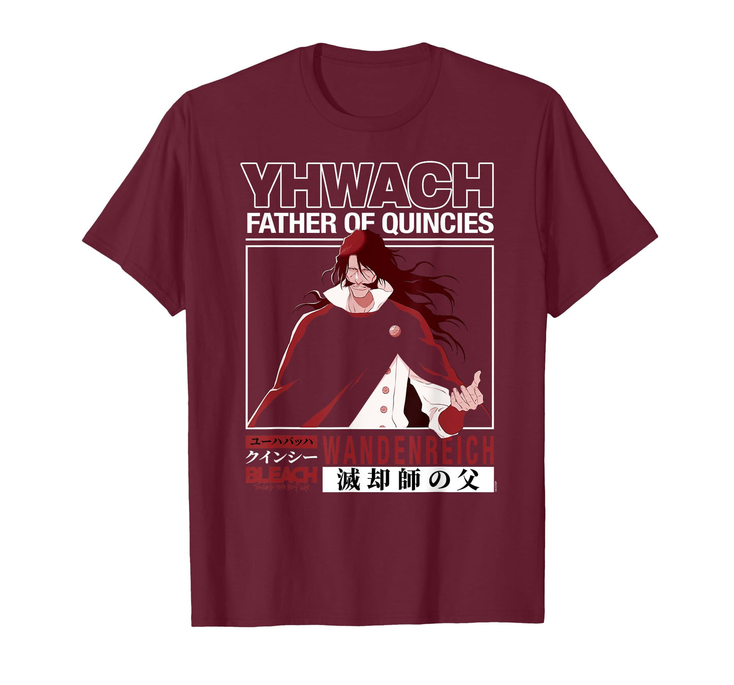 BLEACH: TYBW Yhwach Father of Quincies Wandenreich Anime T-Shirt