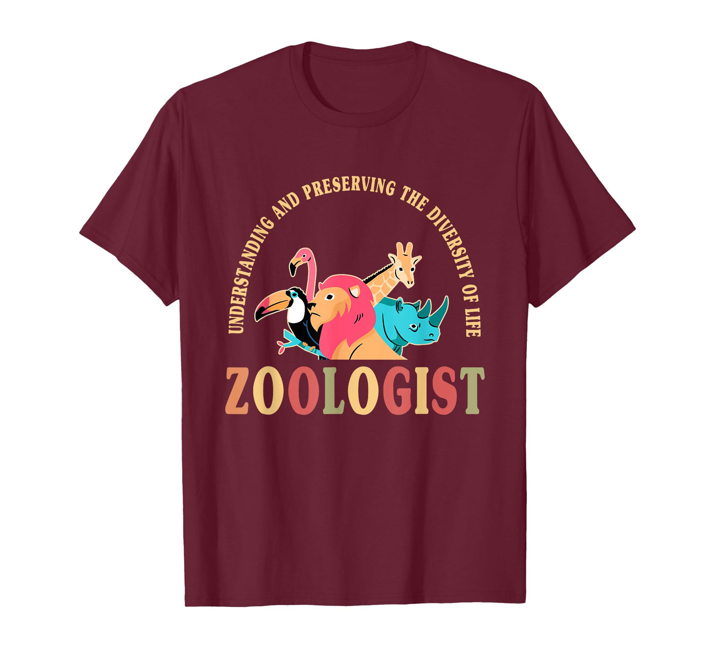Cute Zoologist Motto Apparel Wildlife Conservation Lover T-Shirt