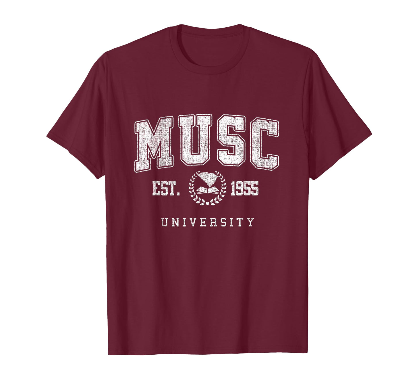 MUSC Arch Collegiate Retro for Tee Men Women T-Shirt