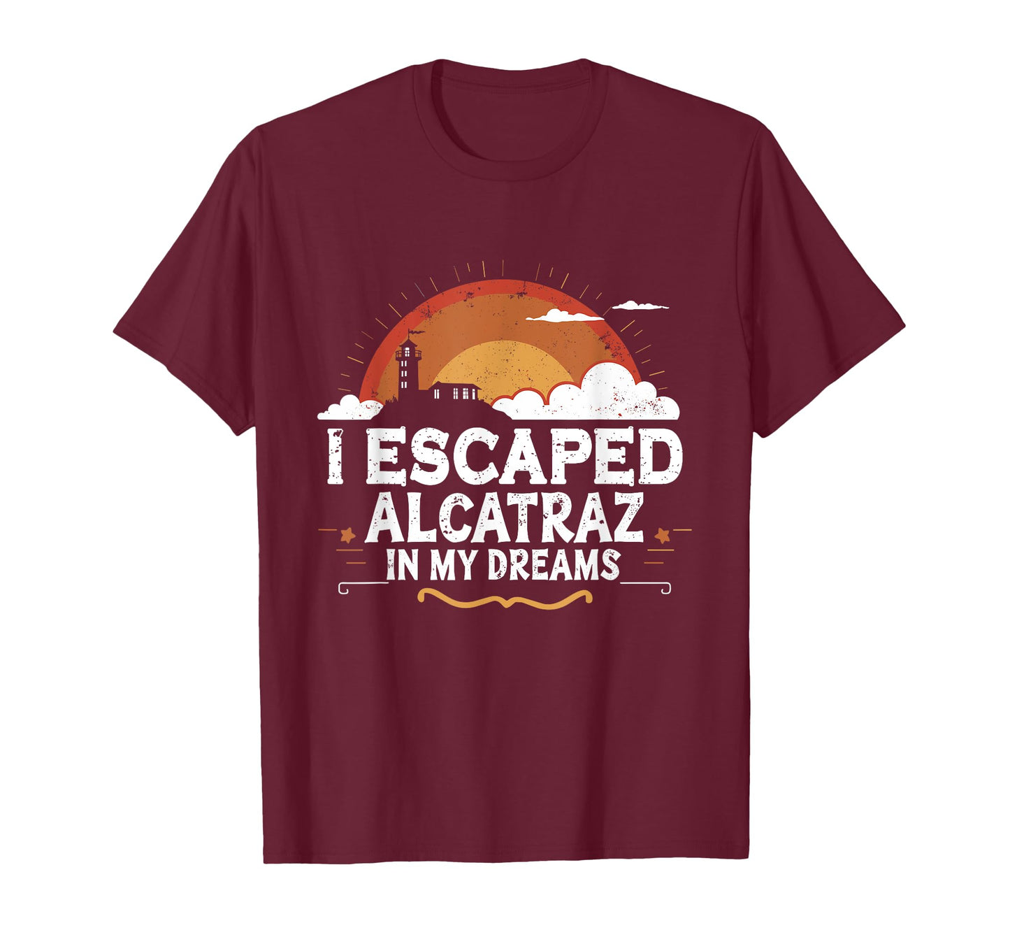 Alcatraz Island Prison History Famous Prison American T-Shirt
