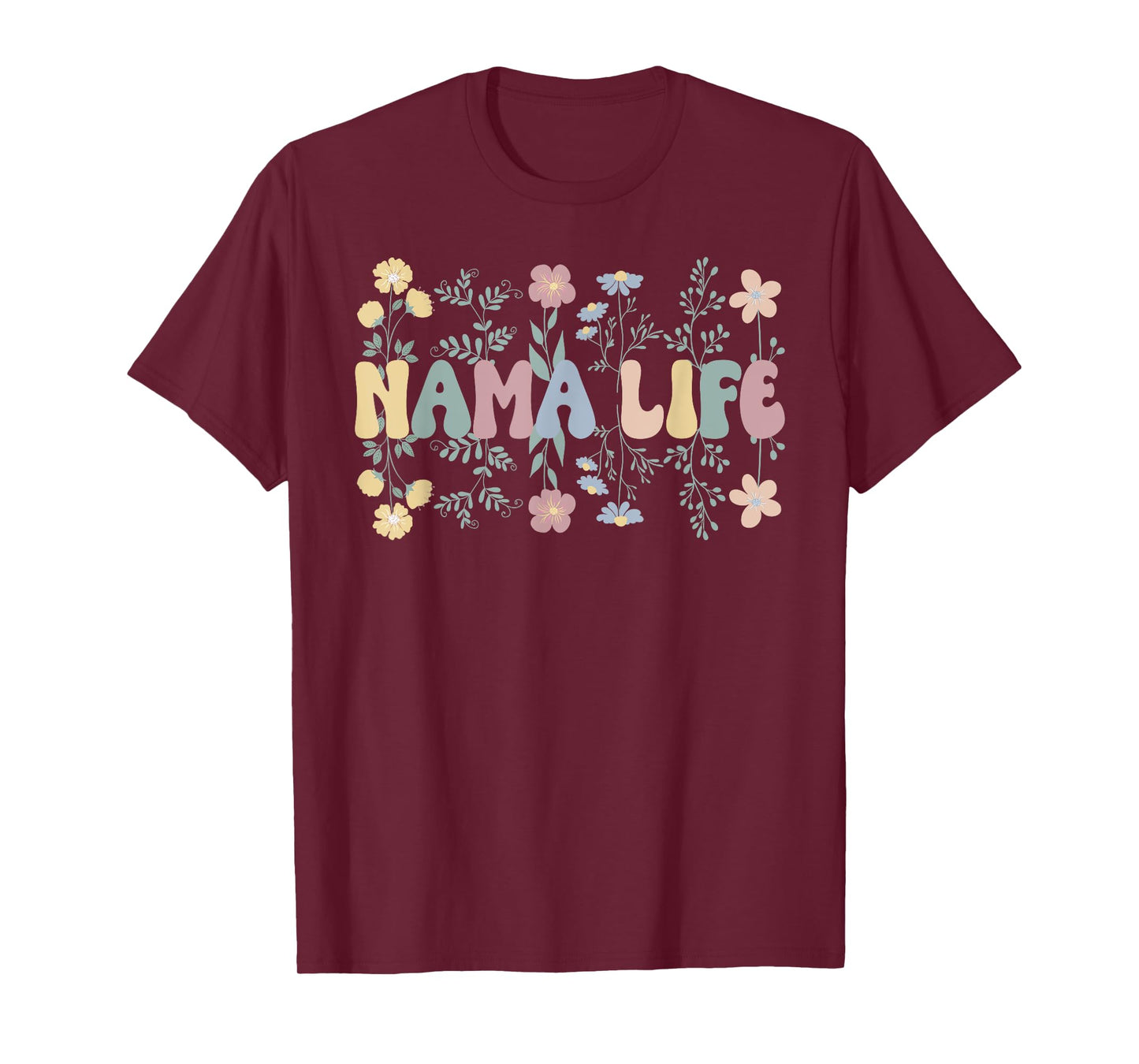 Nama Life Nama Grandmother Groovy Nama Grandma T-Shirt