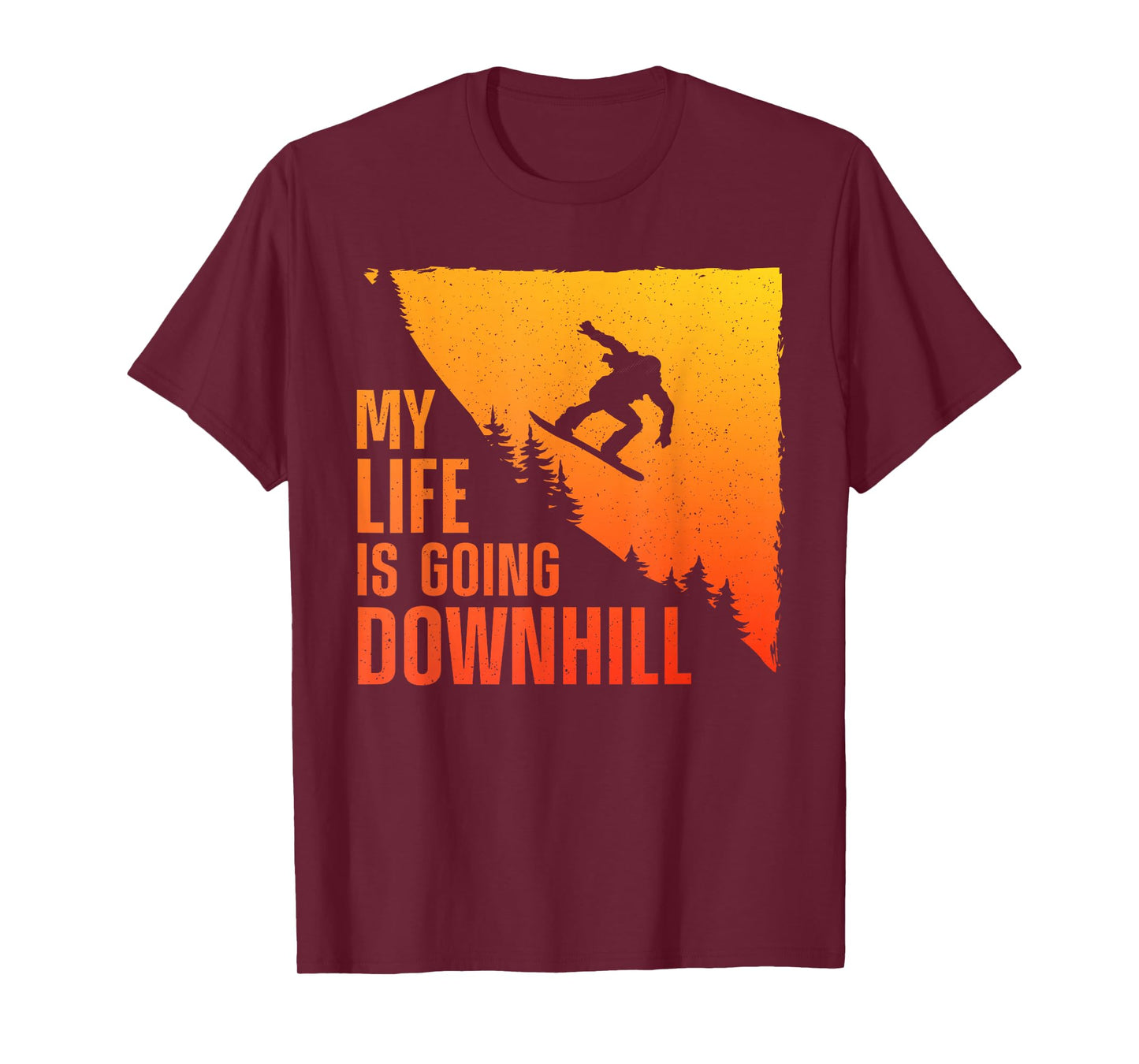 Cool Snowboarding Art for Men Women Snowboard Snowboarder T-Shirt