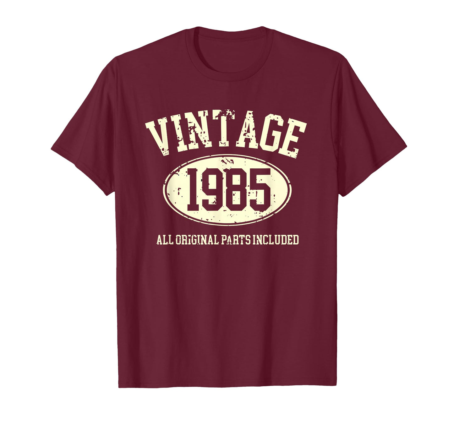Vintage 1985 Cool Original Retro 40th Birthday Humor Dad Men T-Shirt