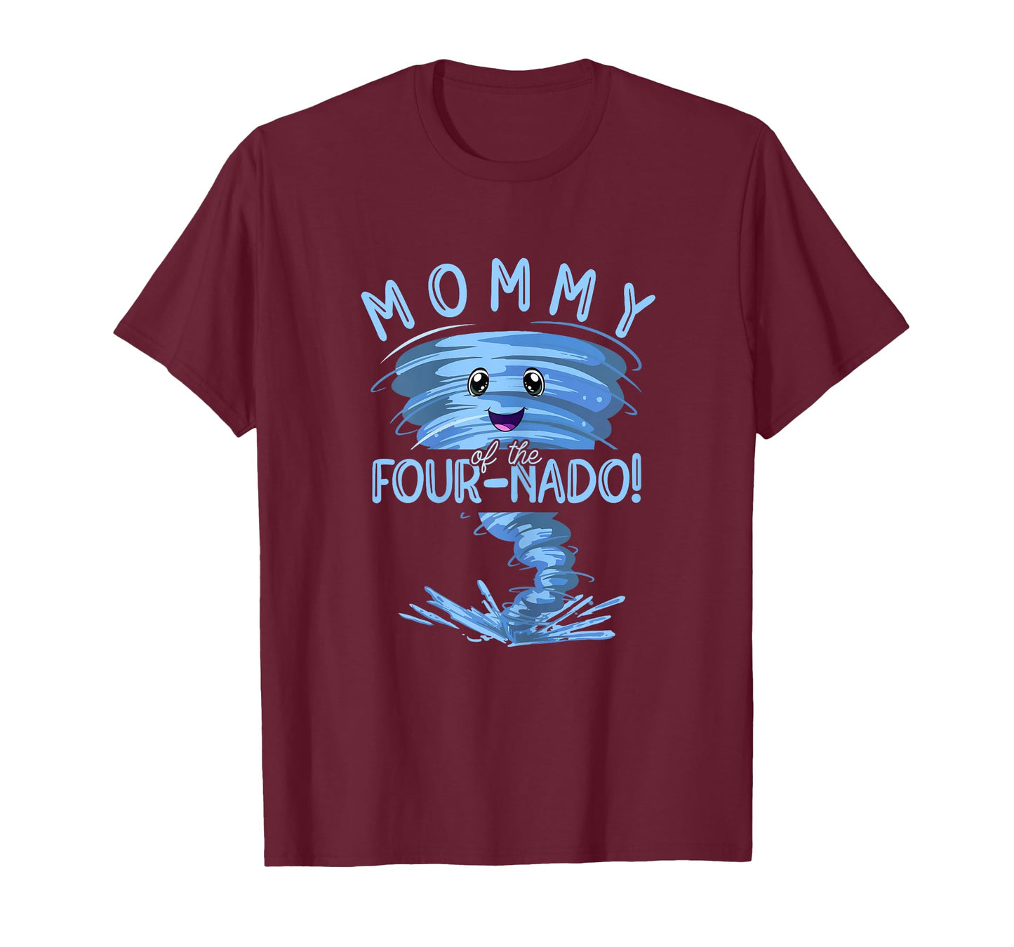 Mommy of the Two-Nado | Party 4nd Birthday | Tornado T-Shirt