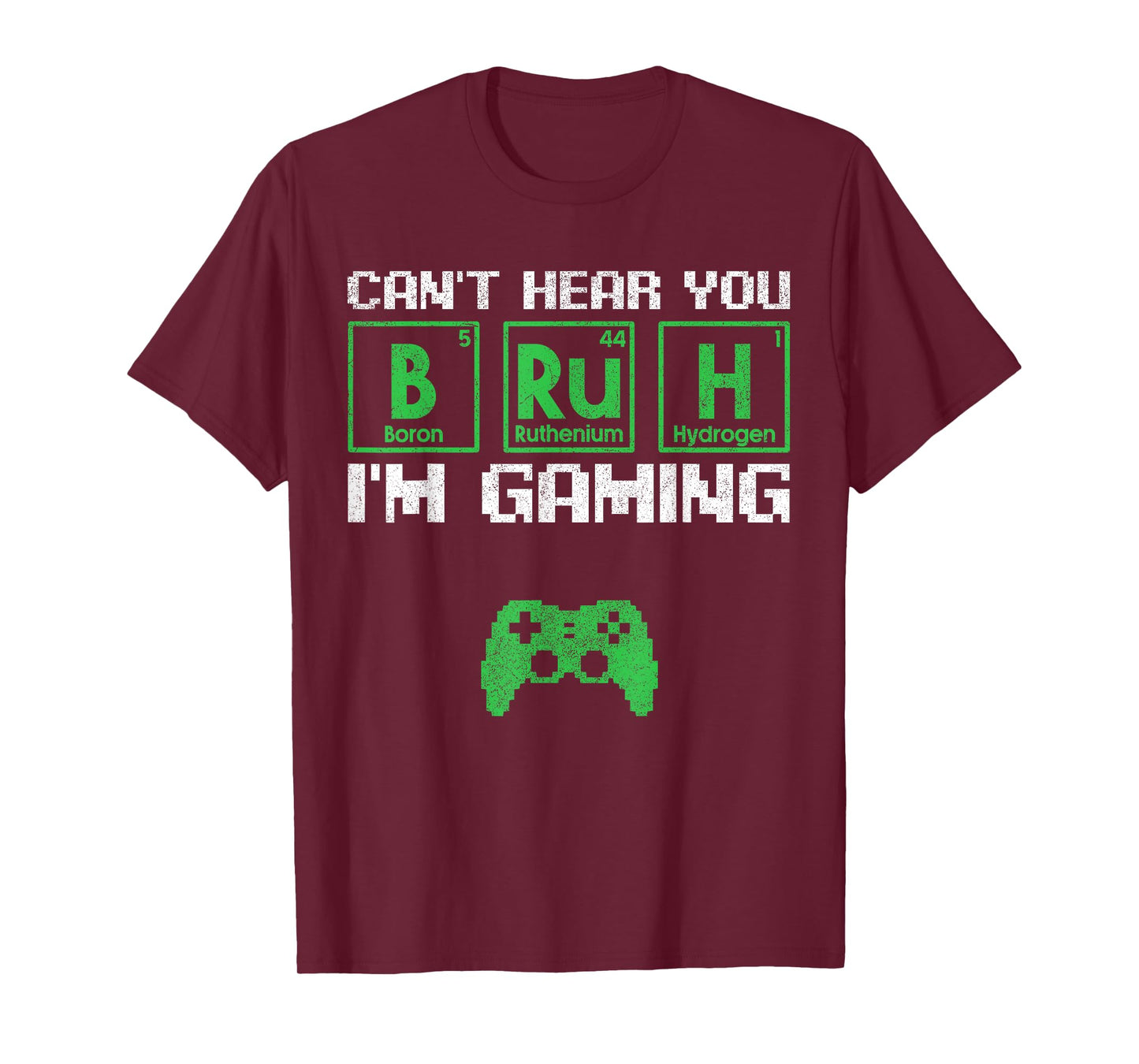 Can't Hear You Bruh I'm Gaming Video Gamer Teen Boys Gaming T-Shirt