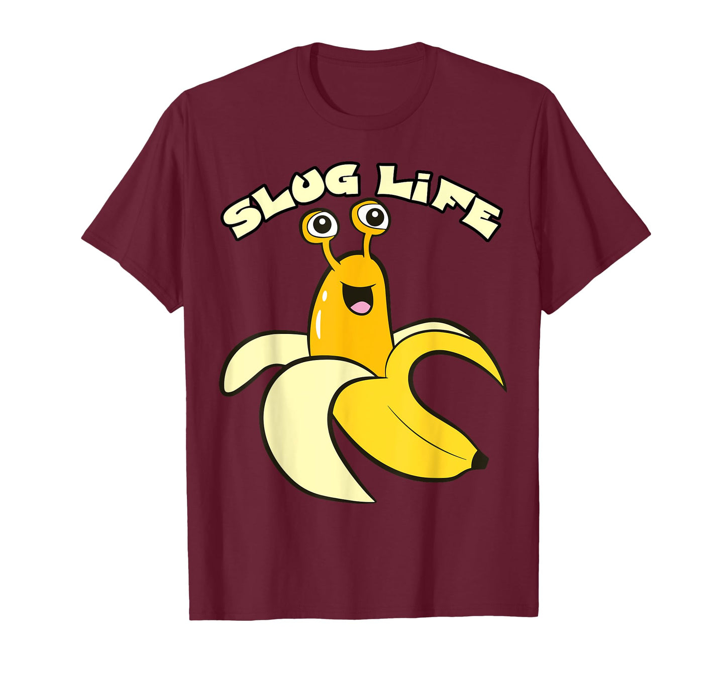 Slug Life Yellow Banana Slug Snail Lover Slug Costume Unisex T-Shirt