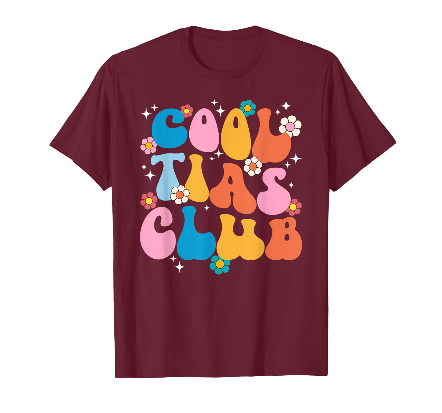 Cool Tias Club Tia Aunt Groovy Tia Auntie T-Shirt