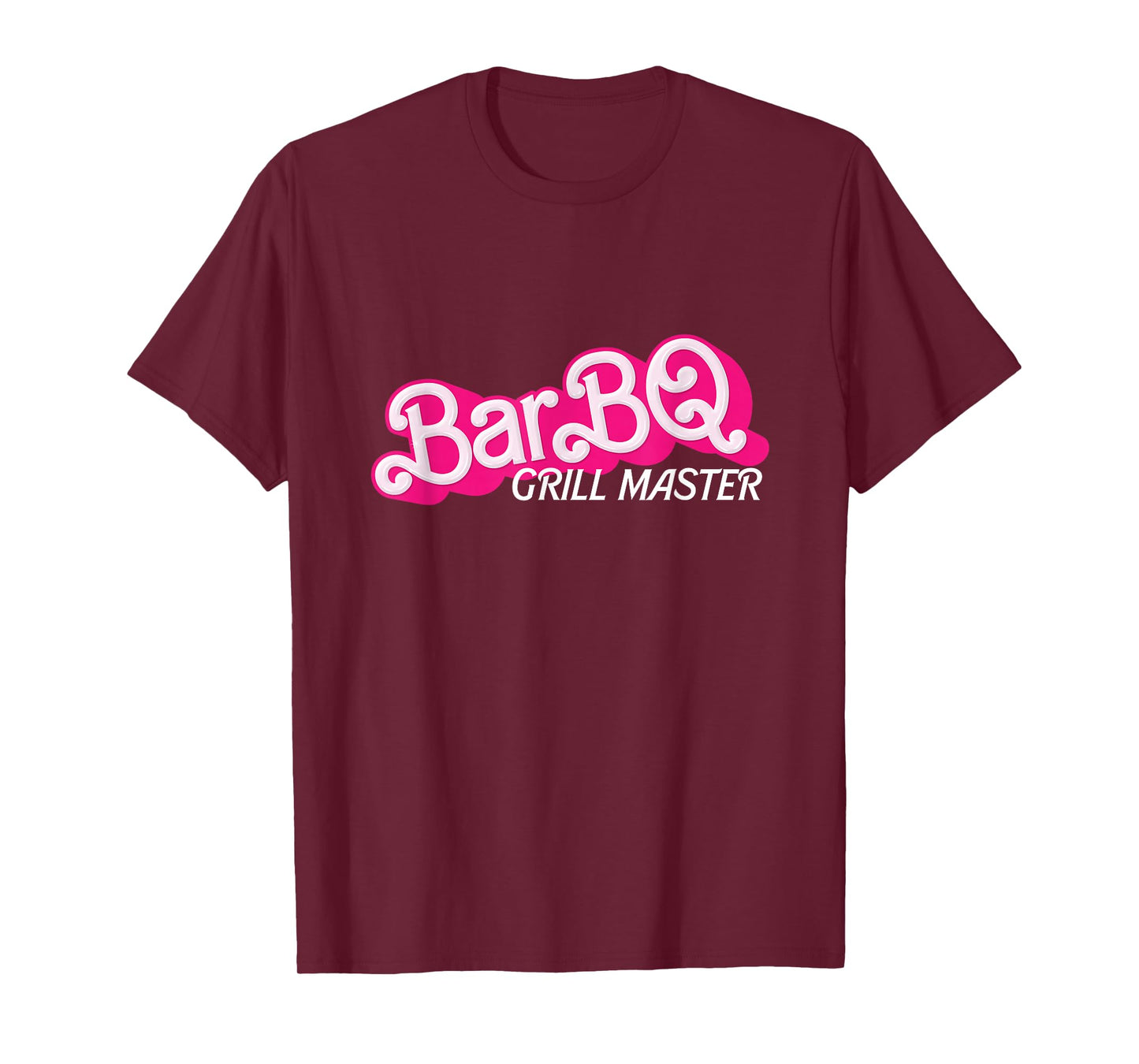 Barbecue Grill Pink Retro Funny BarBQ Classic Girl Gear T-Shirt