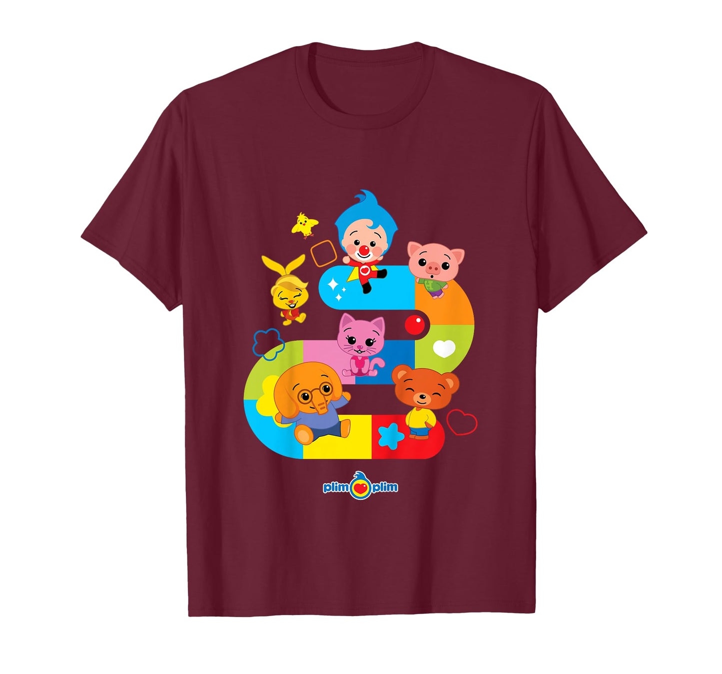 Kids Plim Plim The Kindness Hero - Colourful designs for children T-Shirt