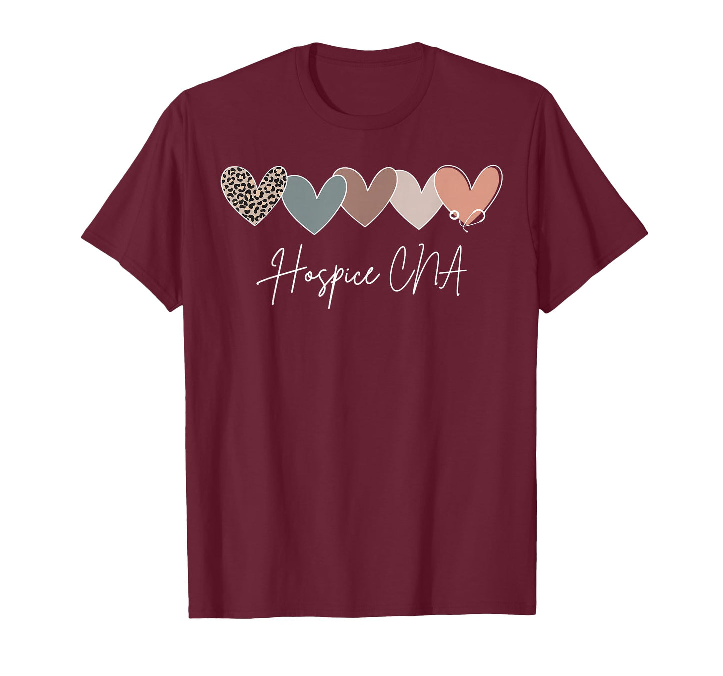 Hospice CNA Heart Certified Nursing Assistant End Of Life T-Shirt