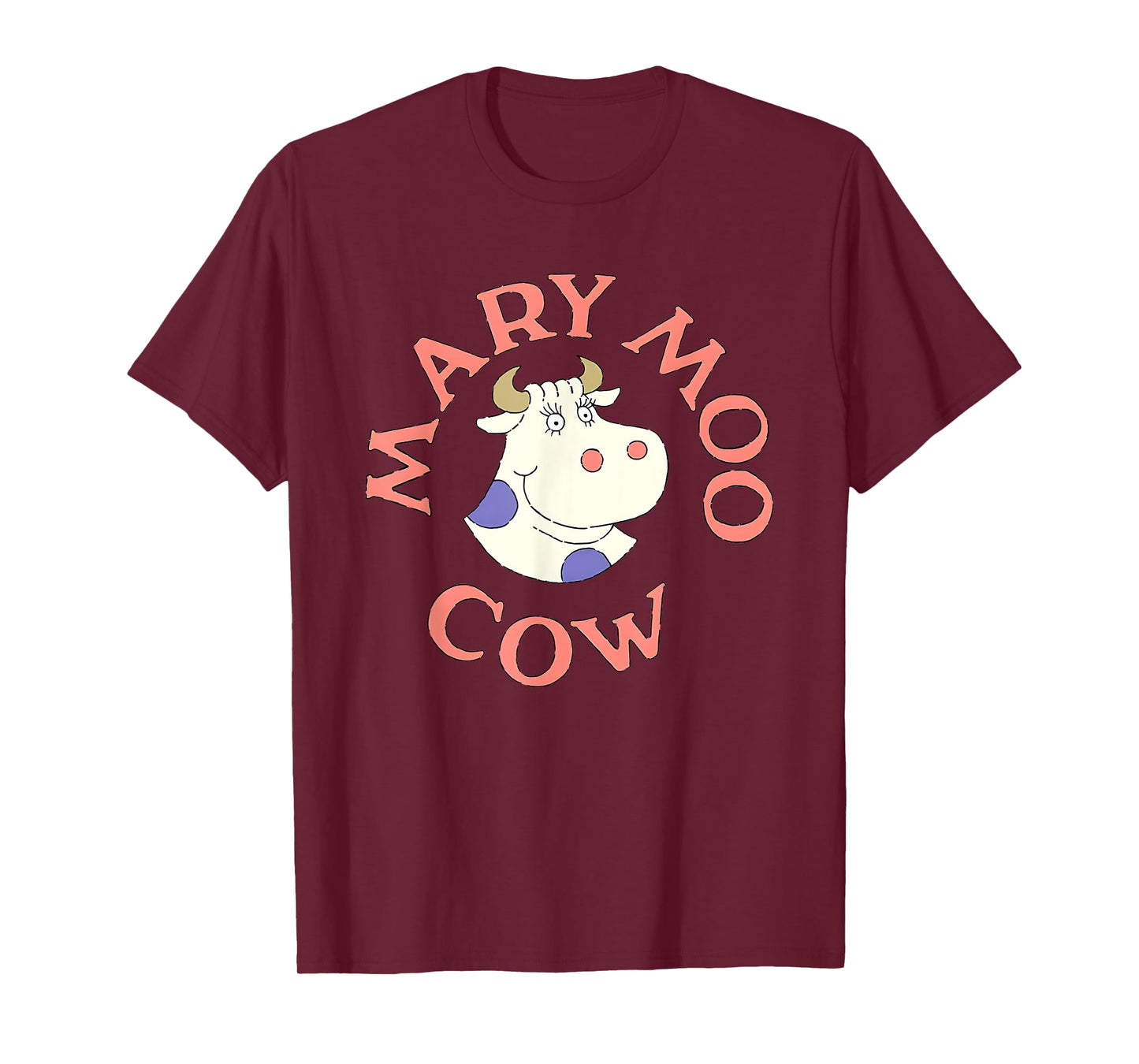 Mary moo cow Funny For Men Women T-Shirt