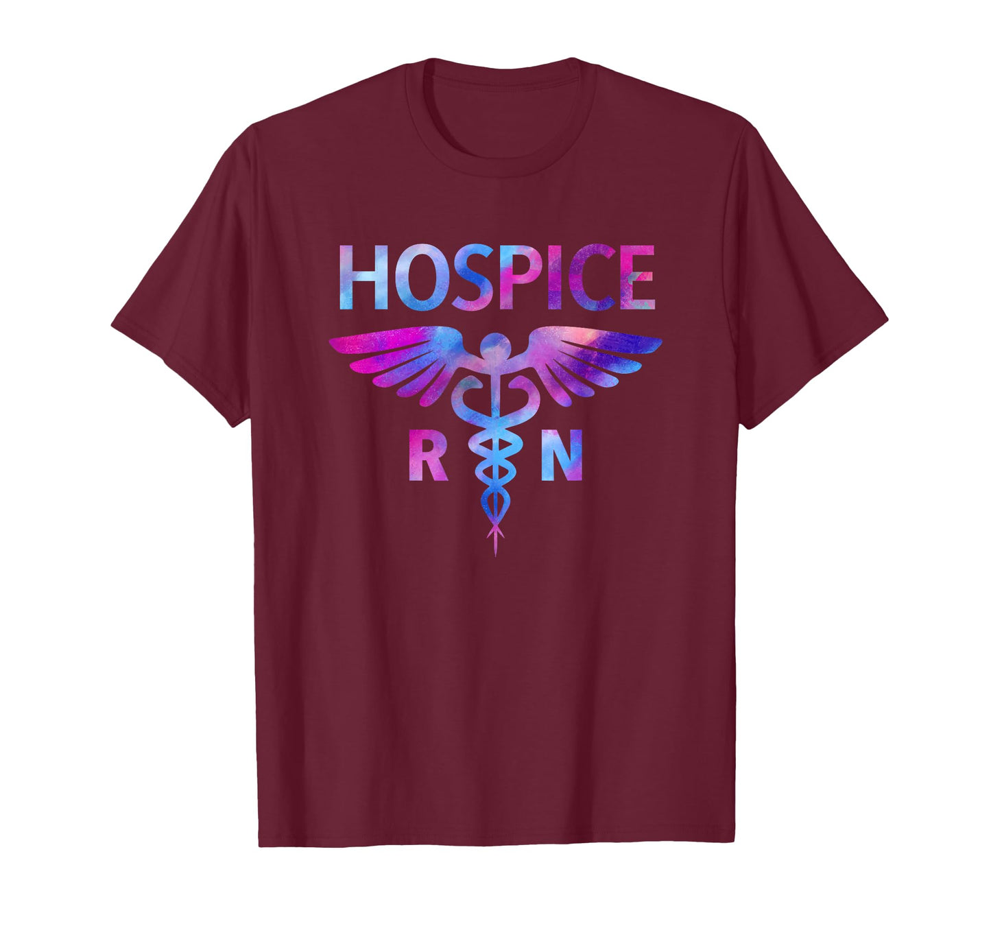 Tie Dye Hospice RN Nurse For Nursing Student Hospice Nurse T-Shirt
