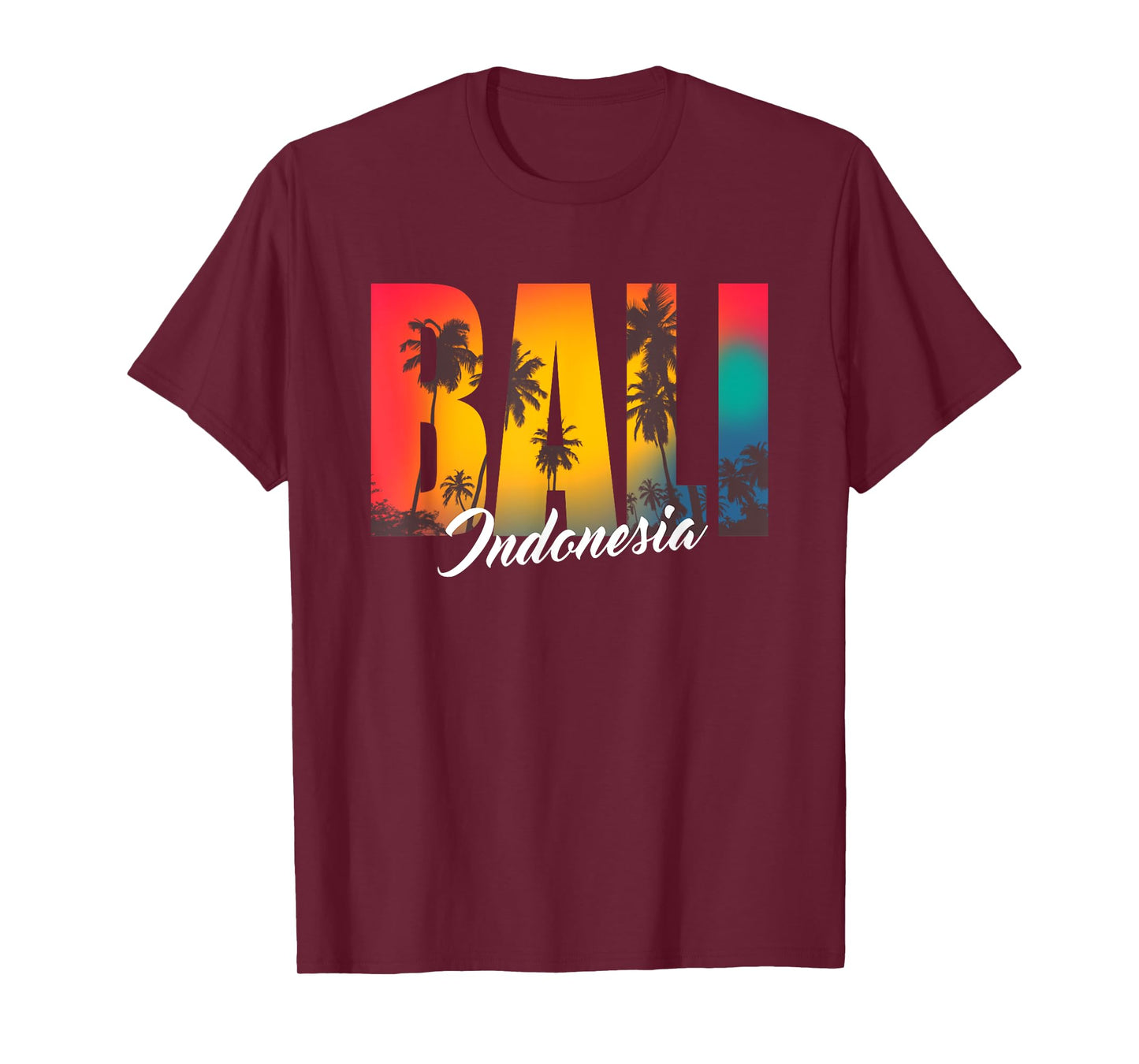 Bali Indonesia Tropical Summer Vibes T-Shirt