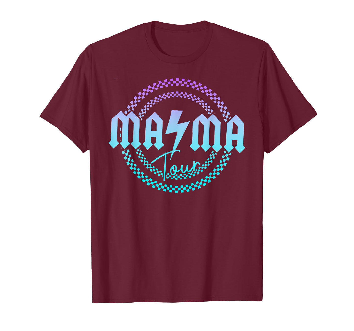 Mama Tour Rock Tour Mom's Life Mother's Day Family T-Shirt